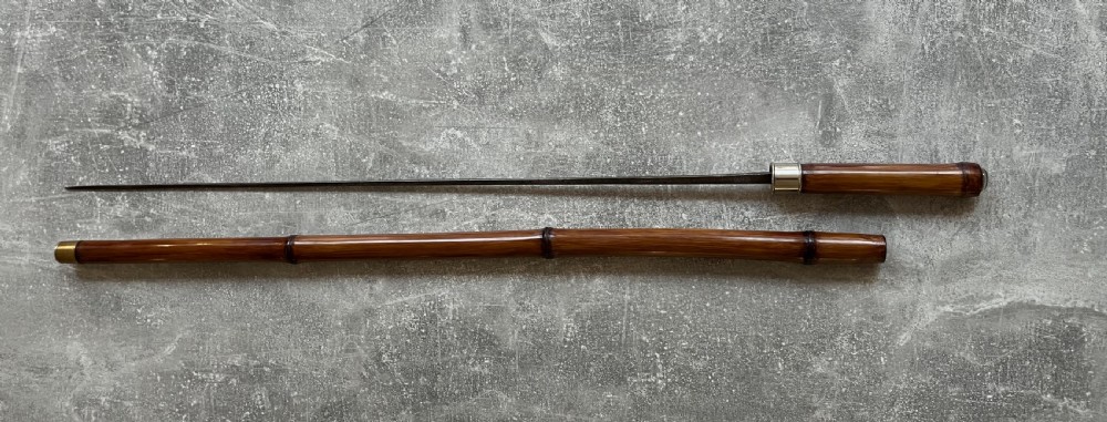 Bamboo Sword Stick with Square Section Blade View VII