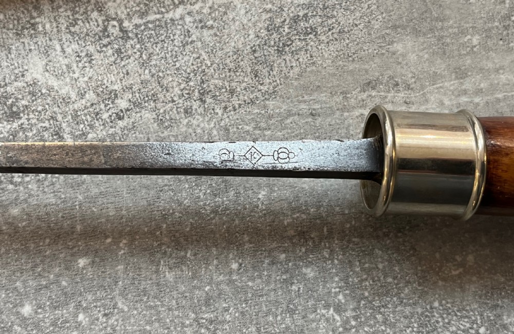 Bamboo Sword Stick with Square Section Blade View IX