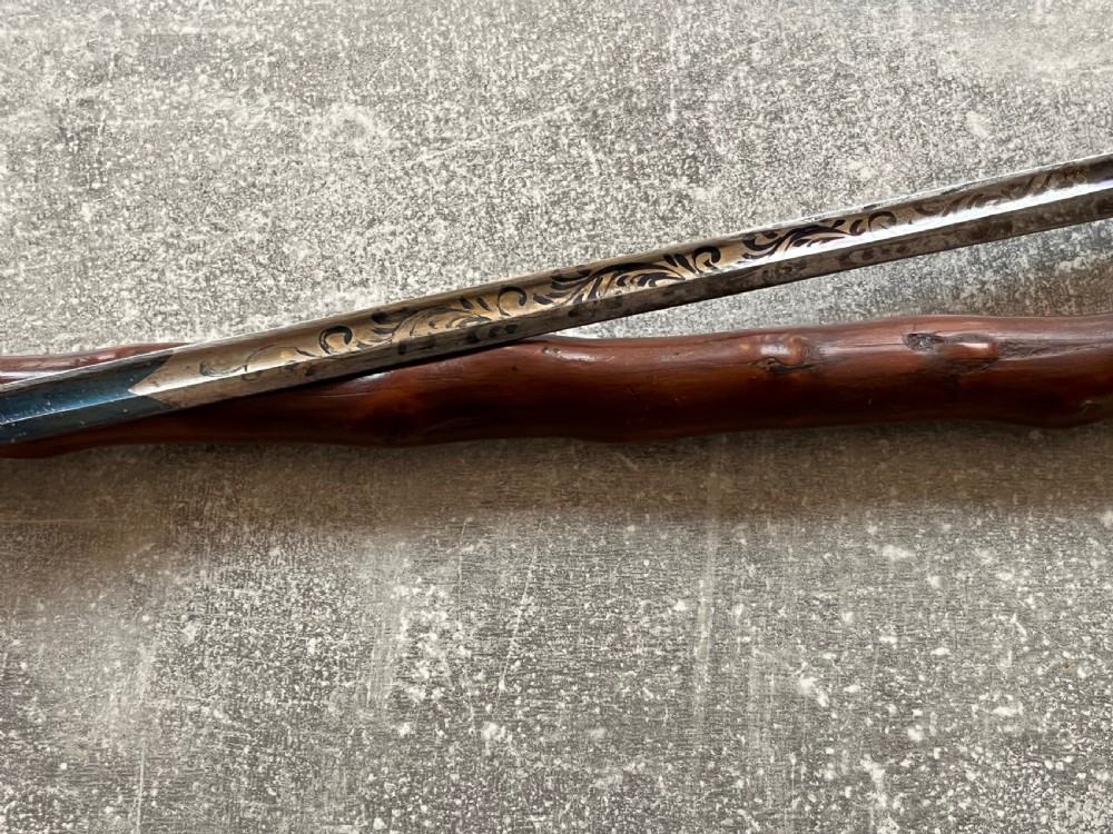 19th Century Briar Sword Cane View IV
