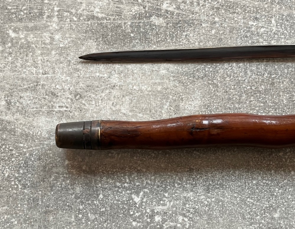19th Century Briar Sword Cane View V