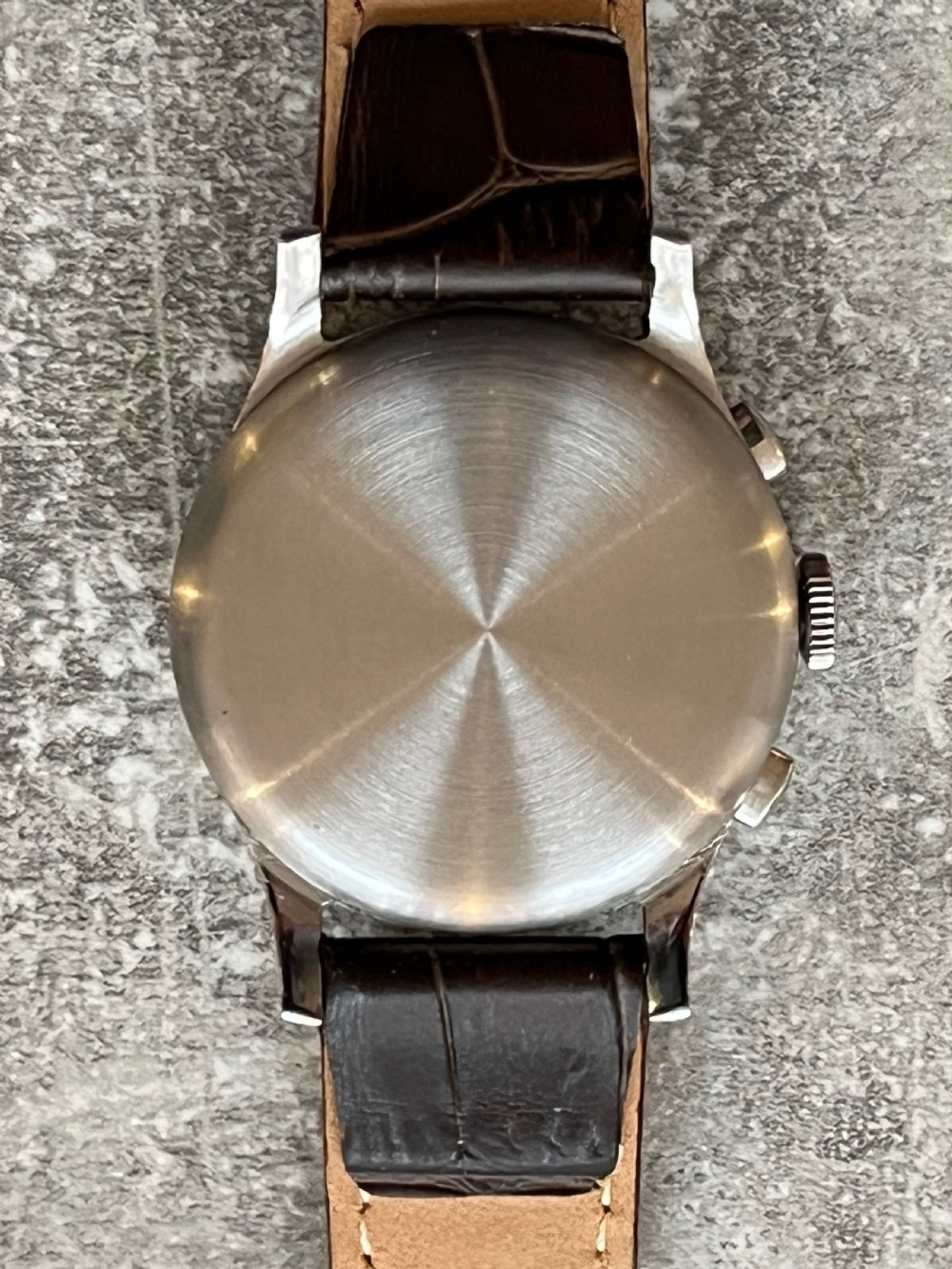 1940's Heuer Chronograph Wristwatch View IV