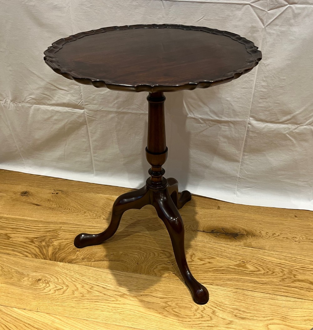 Georgian Mahogany Tripod Table View VII