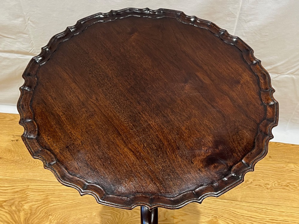 Georgian Mahogany Tripod Table View IX