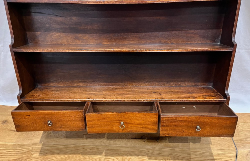 Mahogany Hanging Shelves View IV
