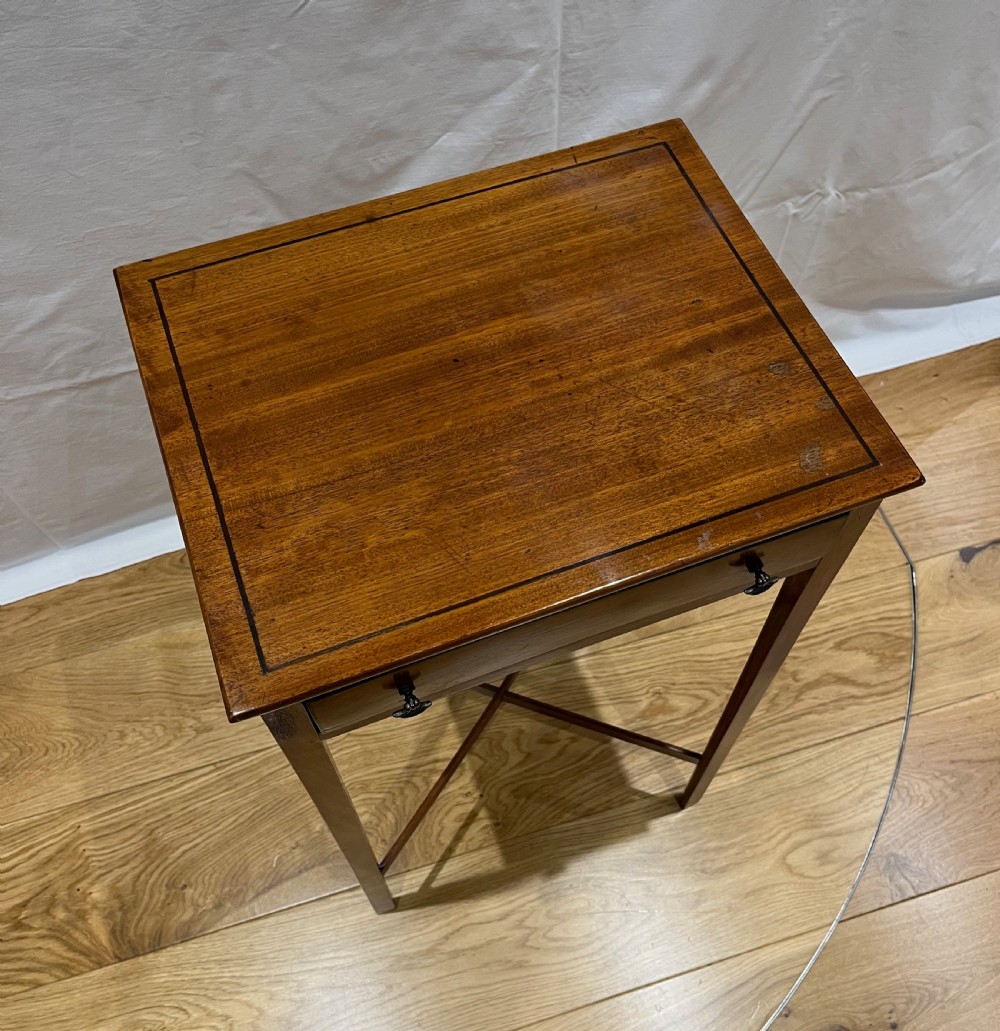 Small Mahogany Side or Lamp Table View III