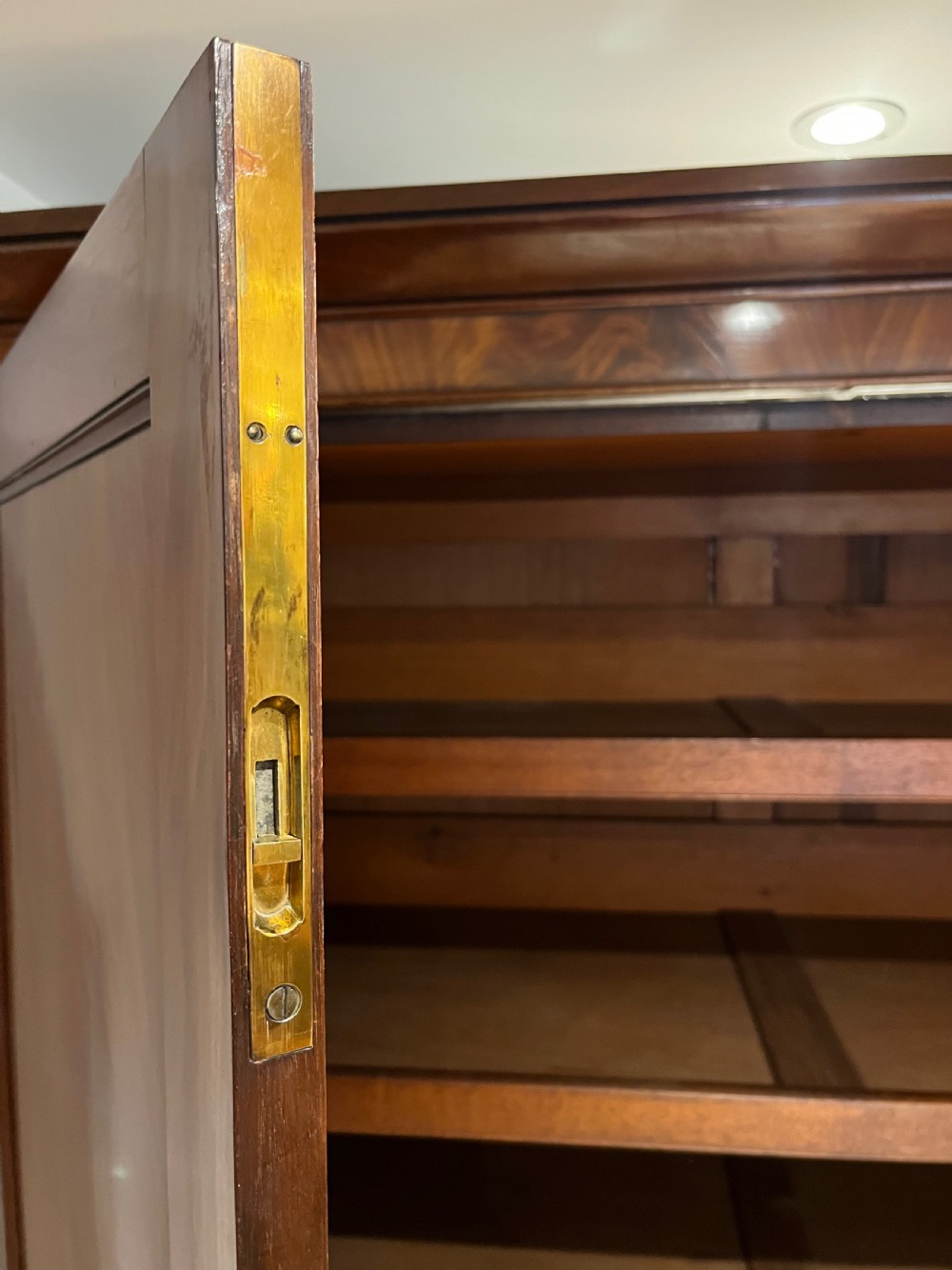 Regency Flame Mahogany Linen Press View XV