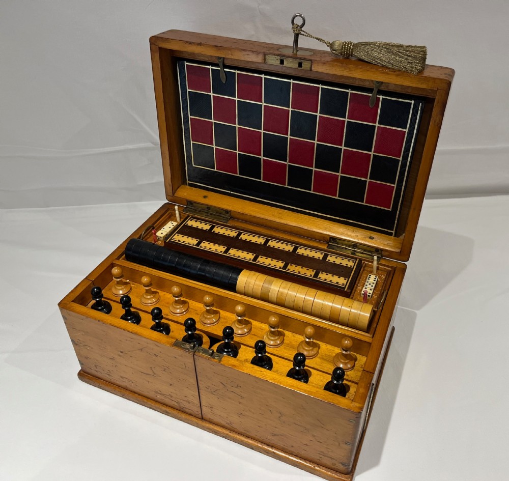 Edwardian Pine Games Compendium View IV