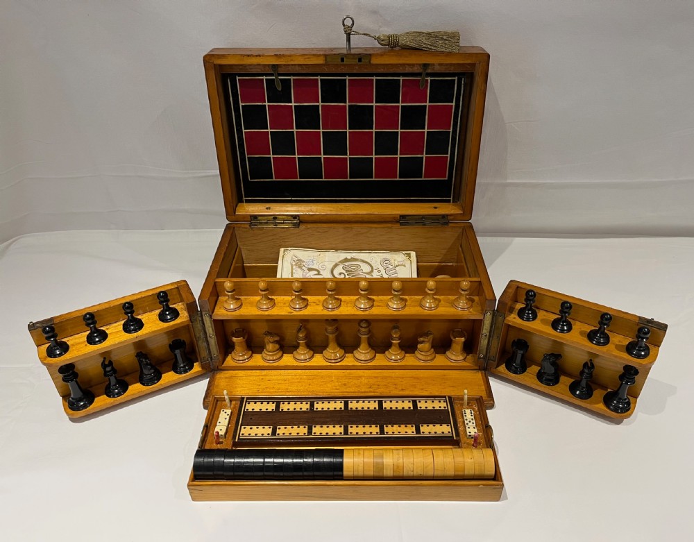Edwardian Pine Games Compendium View VI