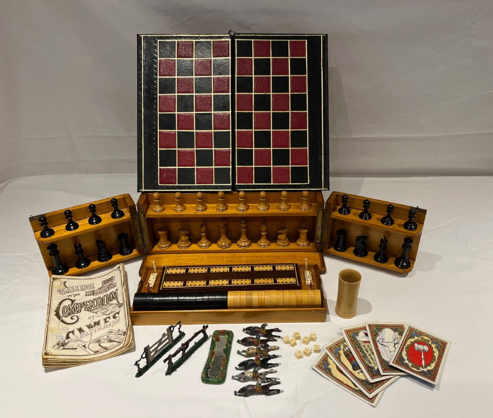 Edwardian Pine Games Compendium View IX