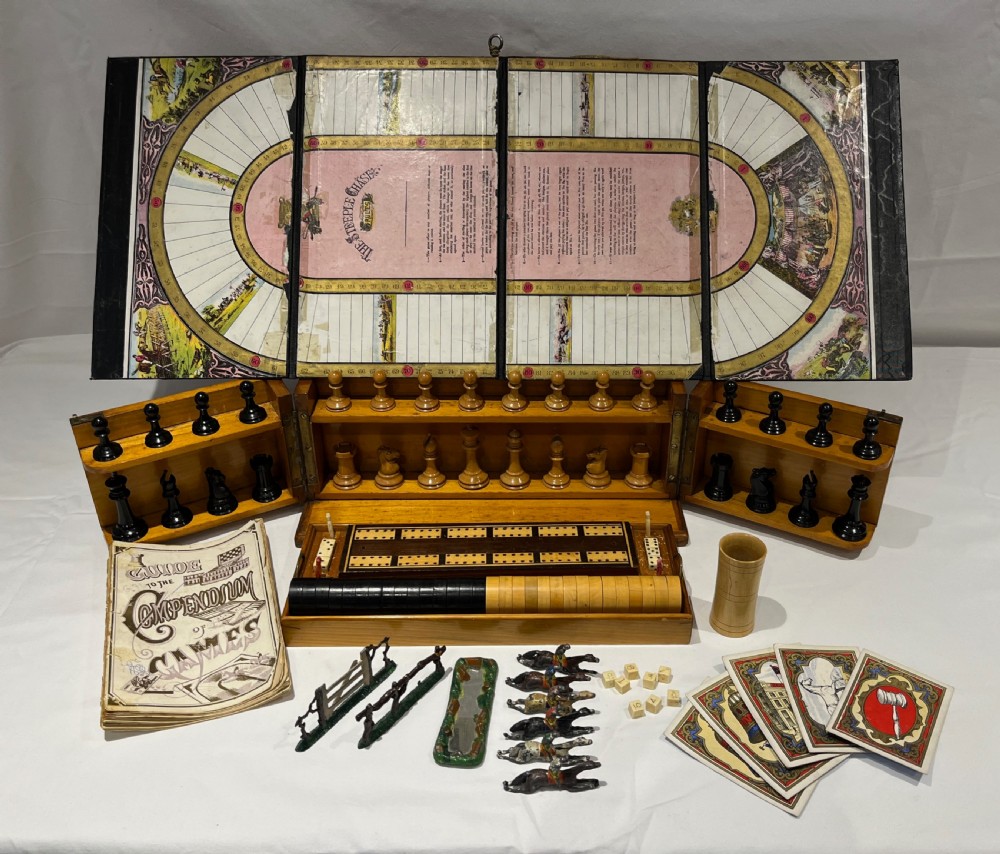 Edwardian Pine Games Compendium View X