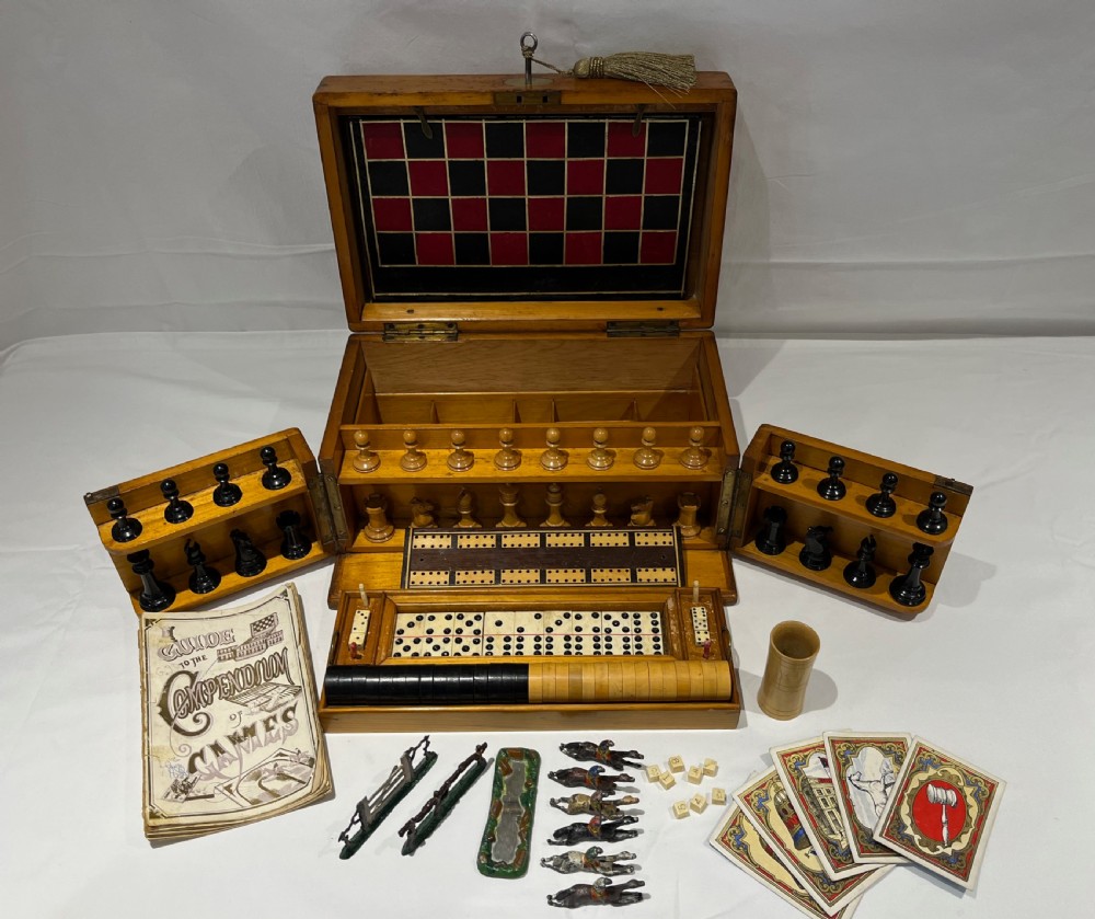 Edwardian Pine Games Compendium View XI