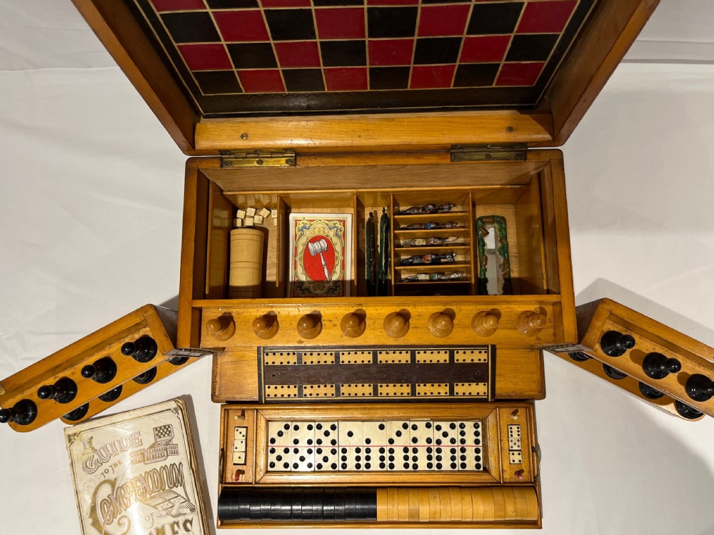 Edwardian Pine Games Compendium View XII