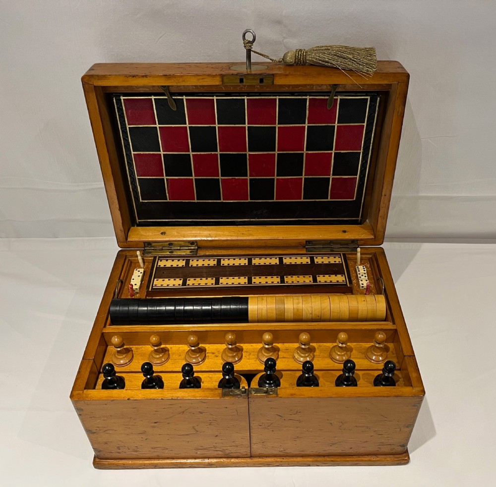 Edwardian Pine Games Compendium View XIII