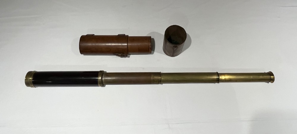3 Draw Brass Telescope By Dollond View V