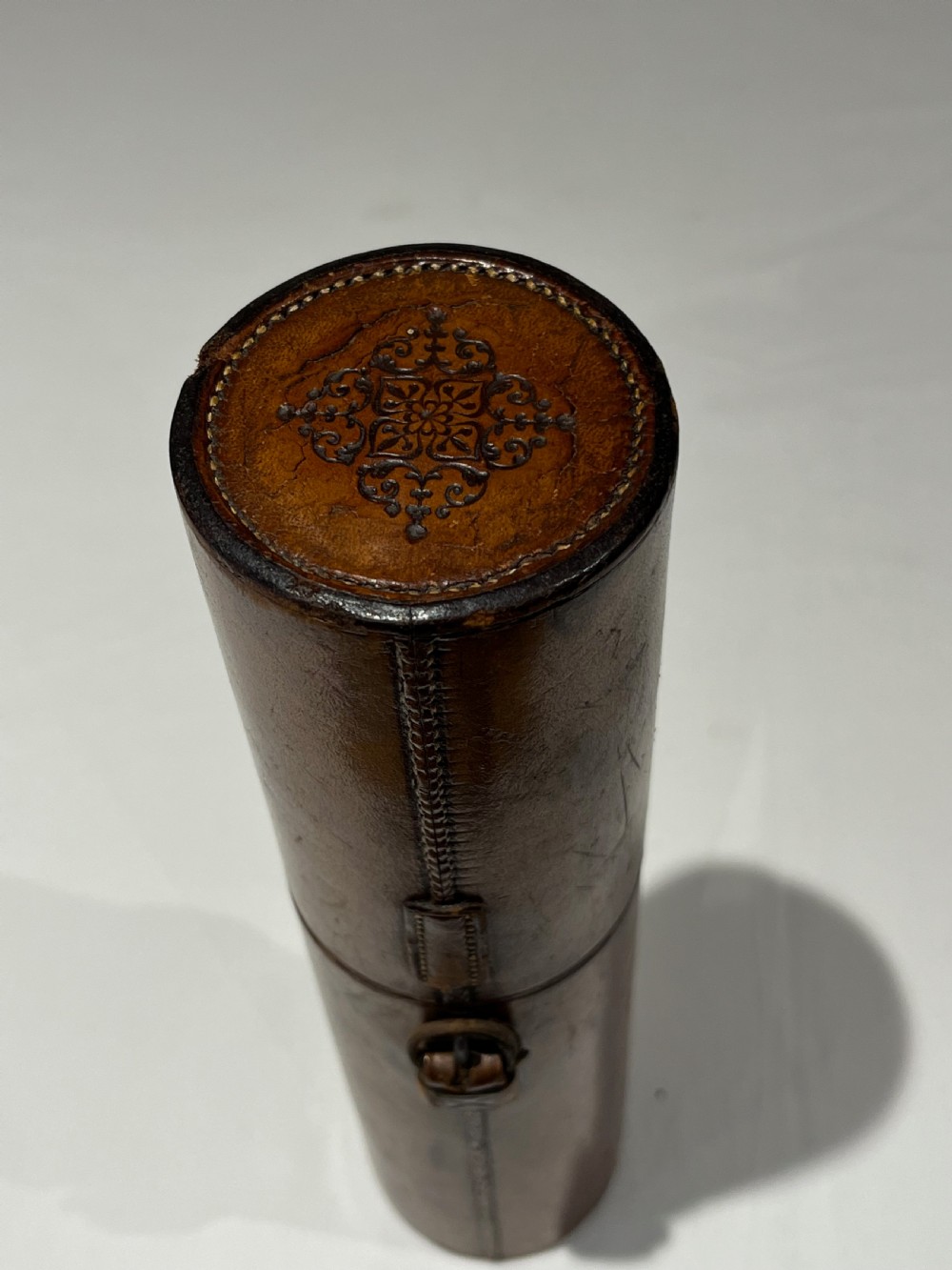 3 Draw Brass Telescope By Dollond View VII