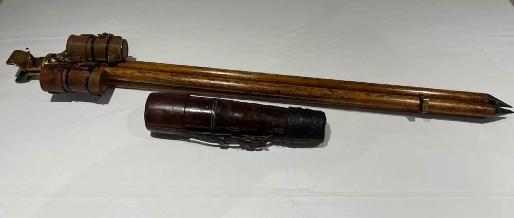 WW1 Military Signallers Telescope on Tripod Stand  View III