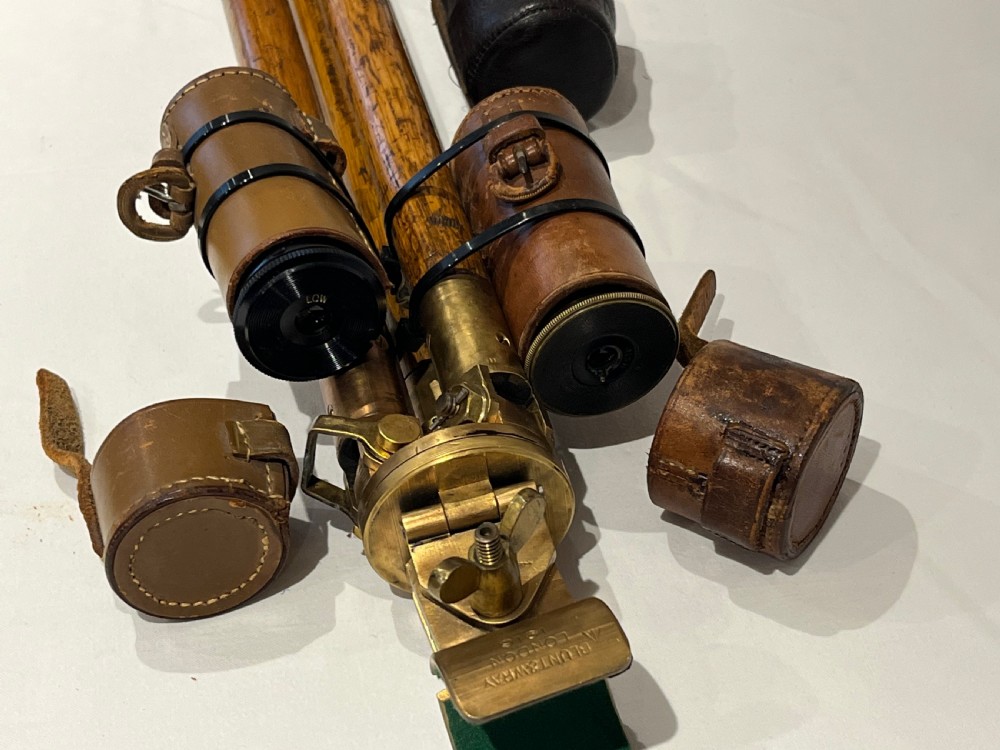 WW1 Military Signallers Telescope on Tripod Stand  View XII