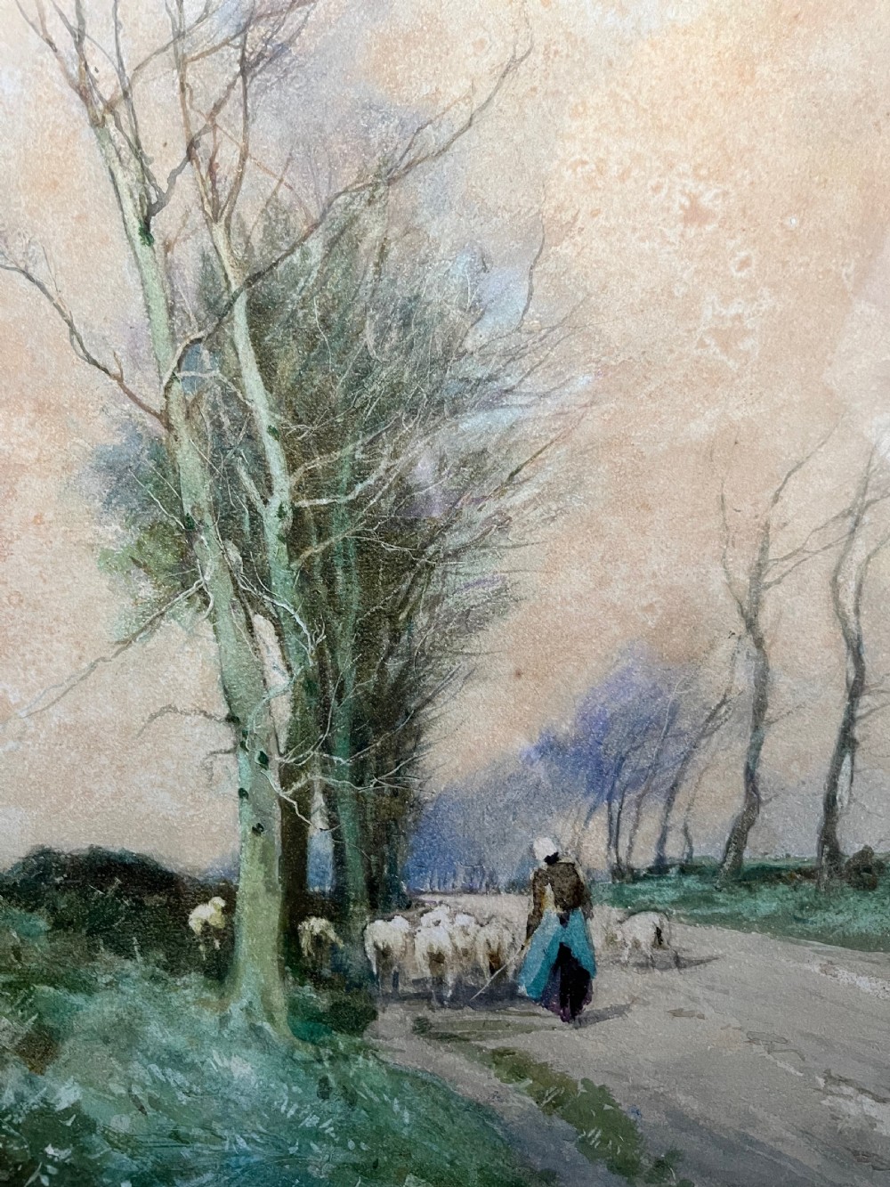 William Tatton Winter (1855-1928) Watercolour Painting View V