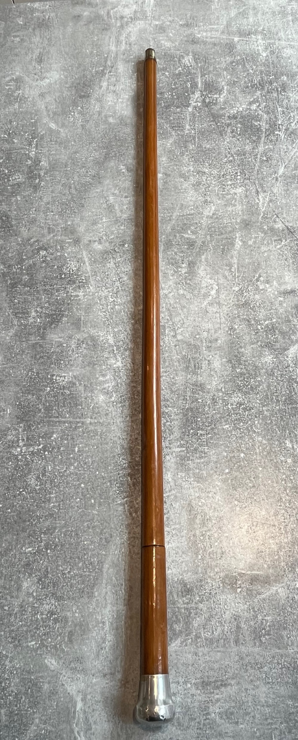 Silver Mounted Sword Stick with Toledo Blade 