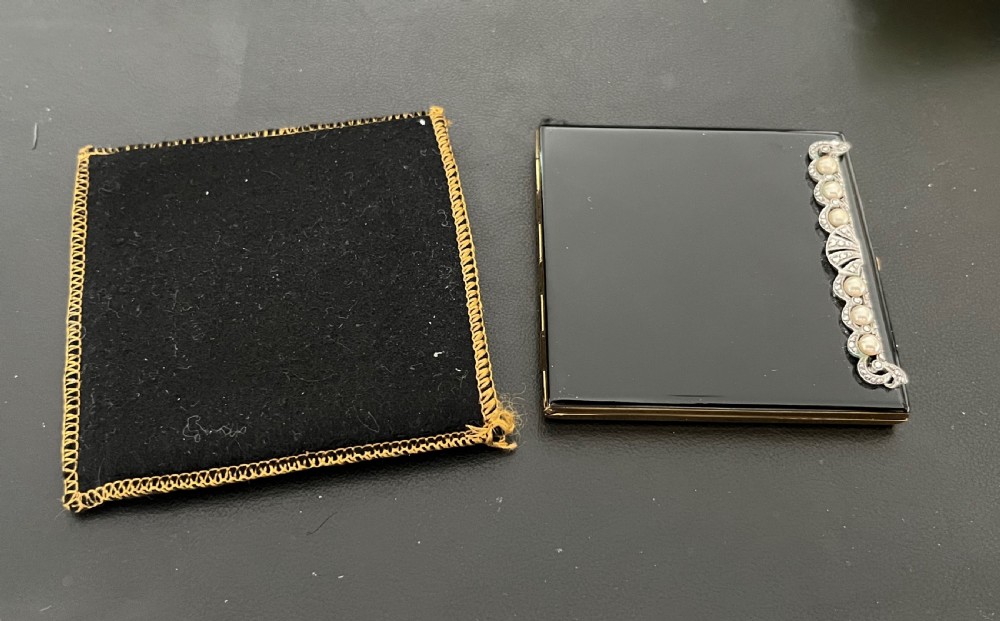 Gilt & Enamel Powder Compact View II