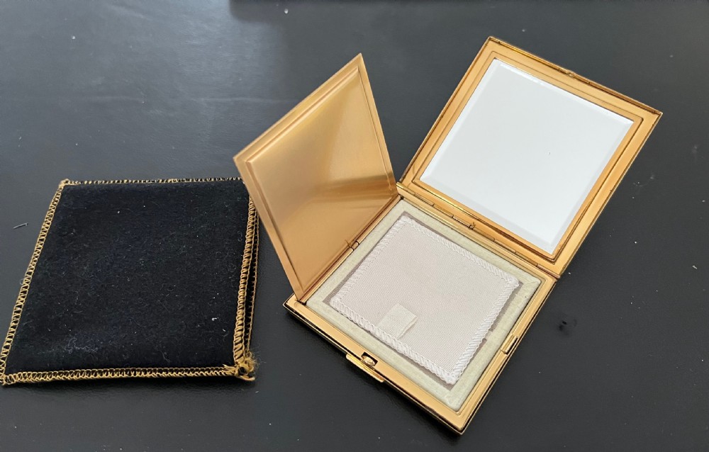 Gilt & Enamel Powder Compact View III