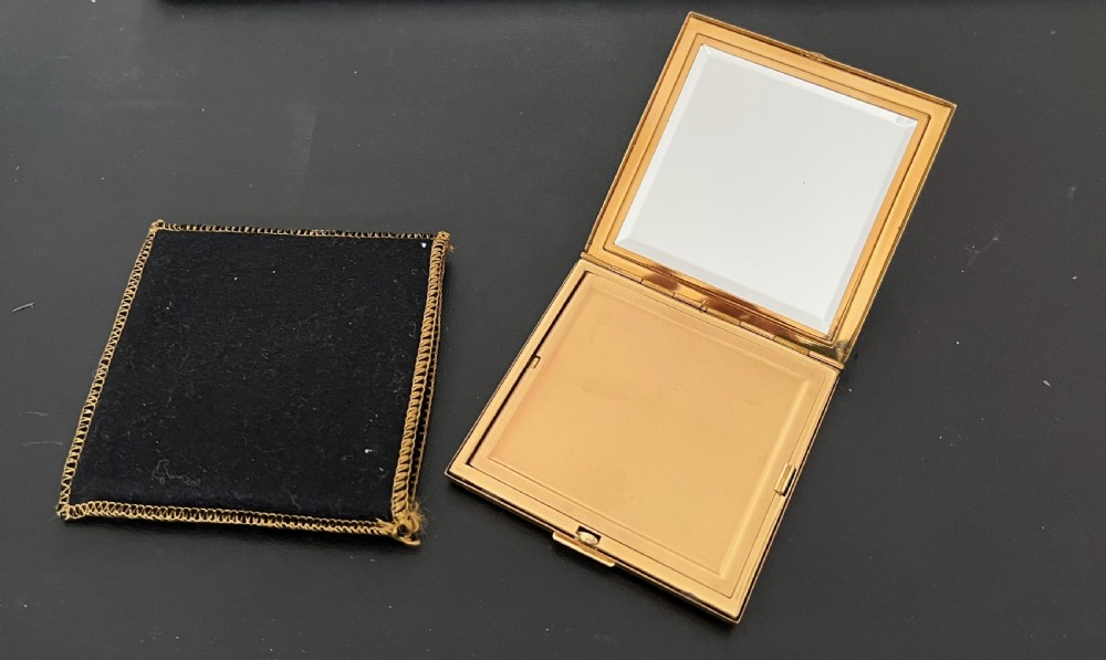 Gilt & Enamel Powder Compact View V