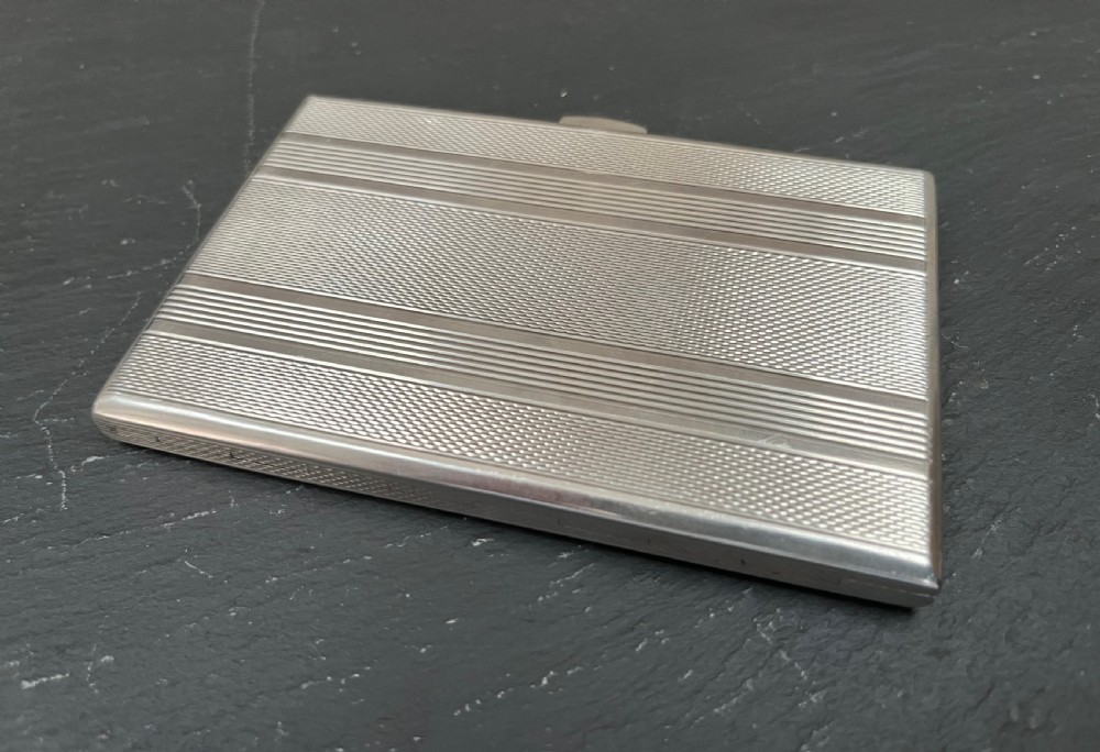 Silver Cigarette Case View VI