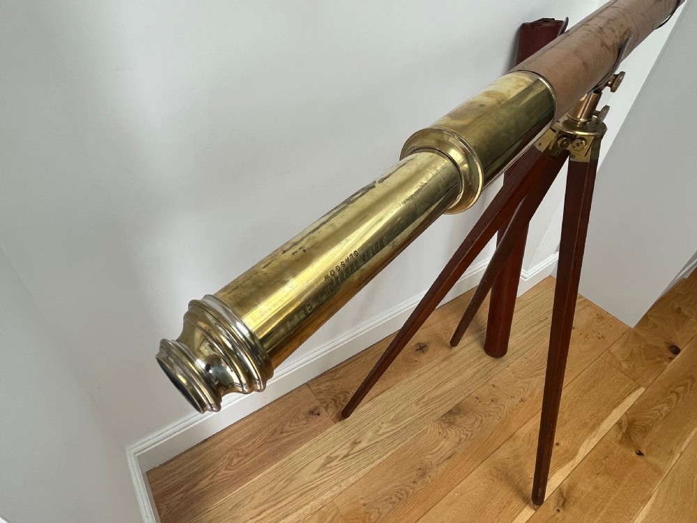 Large Single Draw Telescope with Stand and Case View IV