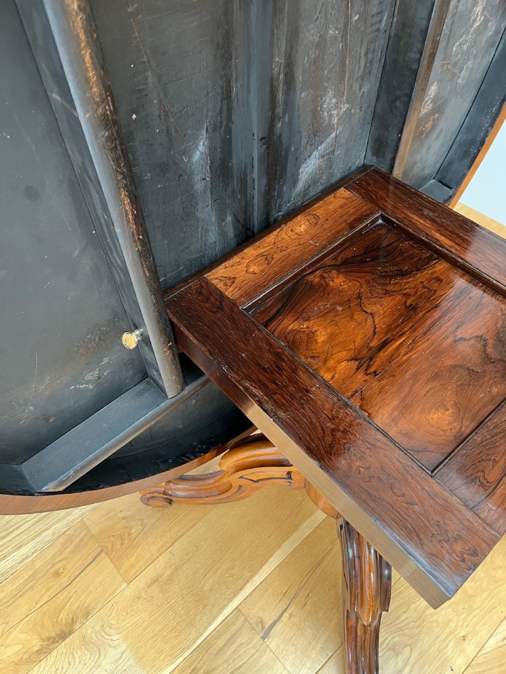 Rosewood Oval Supper, Centre or Library Table View V