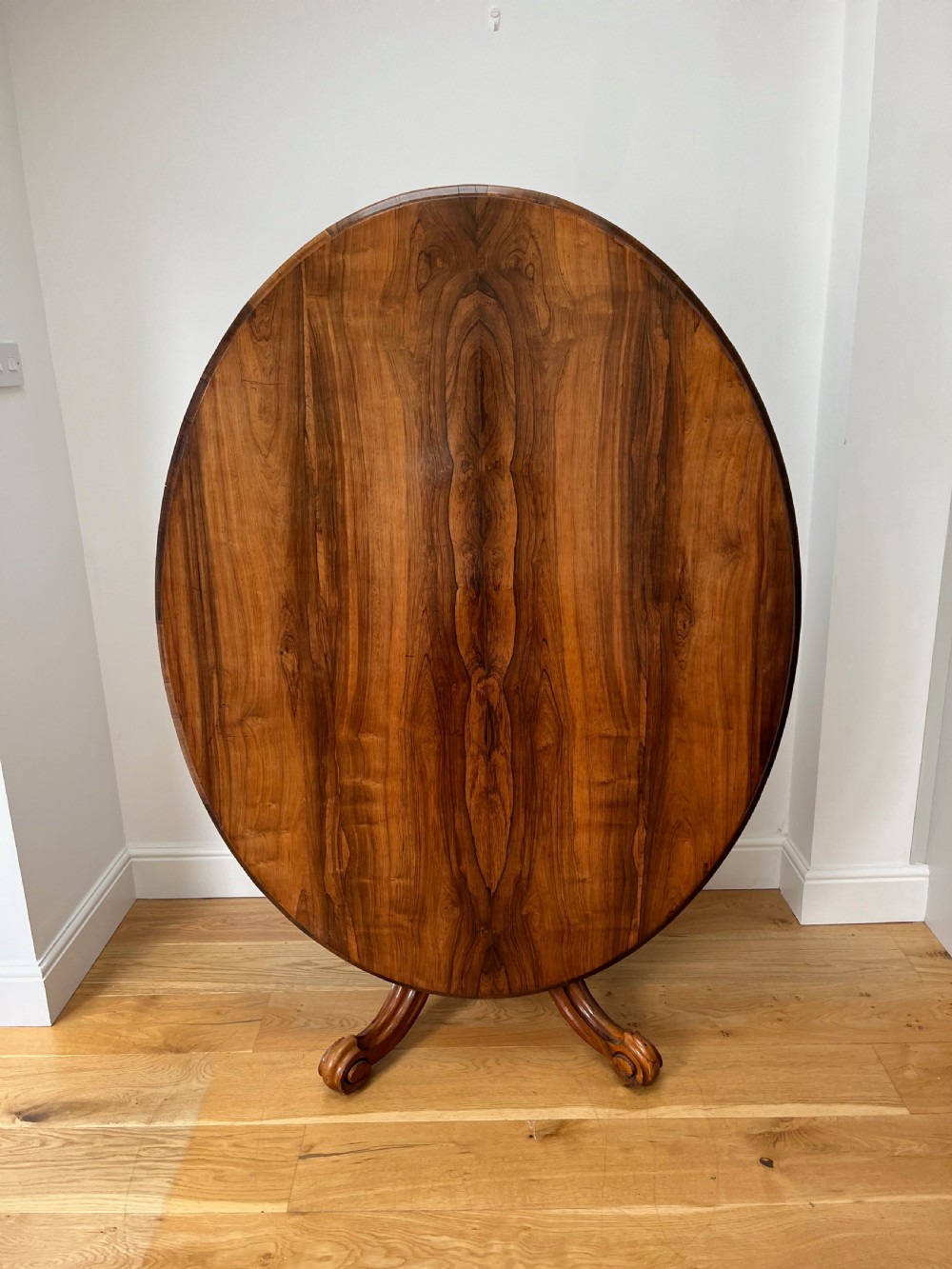 Rosewood Oval Supper, Centre or Library Table View XI