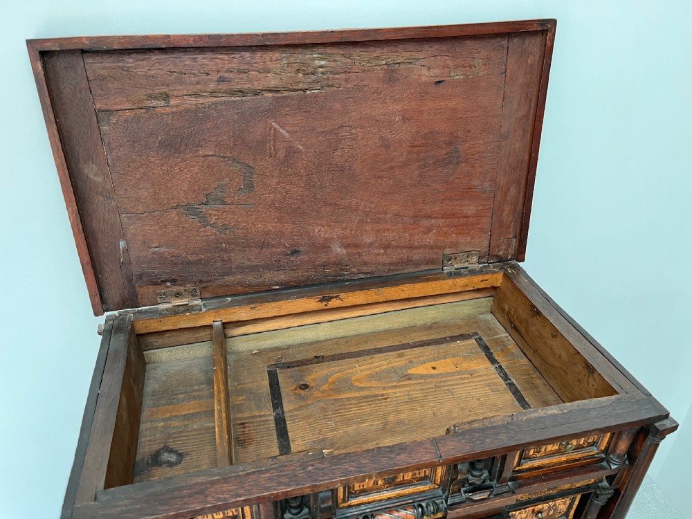Inlaid Table Top Cabinet, Partly 16th Century View VII