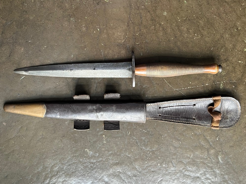 Rare Fairbairn Sykes Pattern 2 Fighting Knife View V