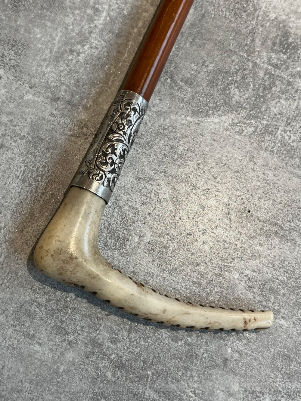 Silver Mounted Riding Crop 