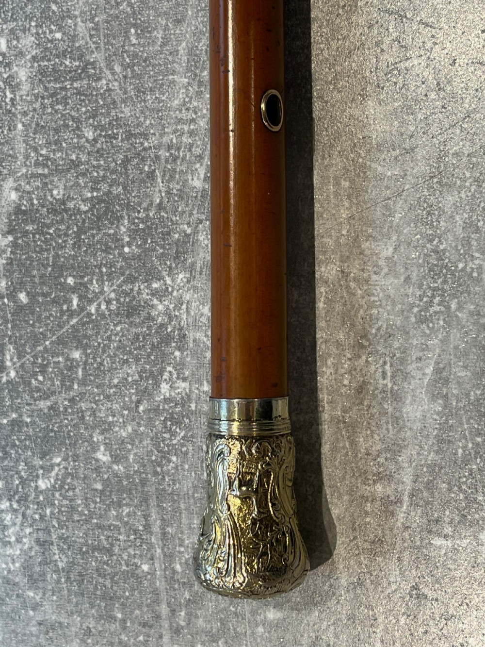 Gilded Top Walking Stick Cane View XI
