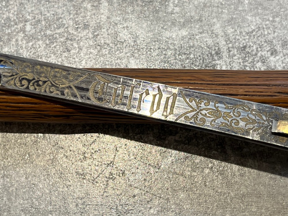 Stag Horn Handled Sword Stick with Toledo Blade View II