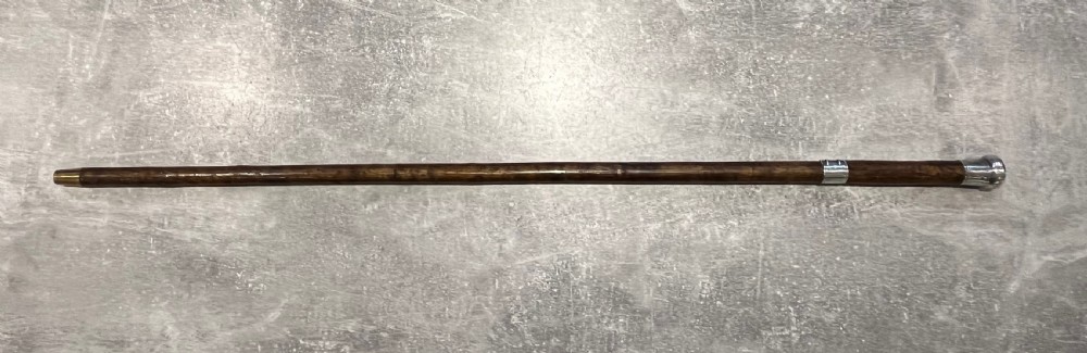 Cherrywood Sword Stick with Silver Mounts View XV
