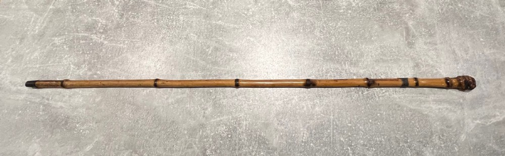 Asian Bamboo Sword Stick Cane View XIV