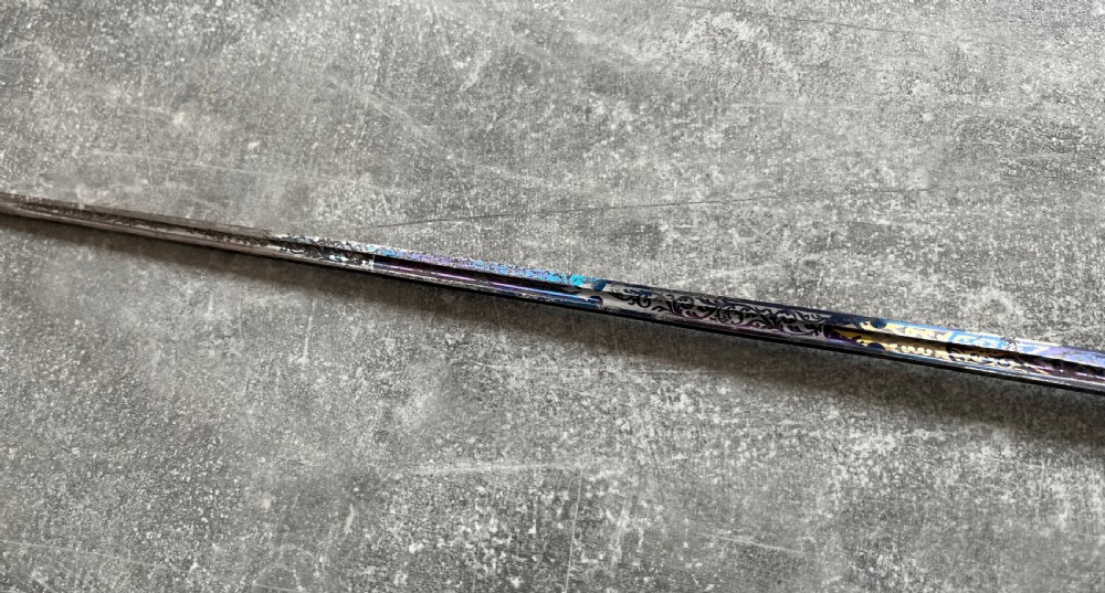 Rare Malacca Sword Stick with a Toledo Blade and Quillons View X