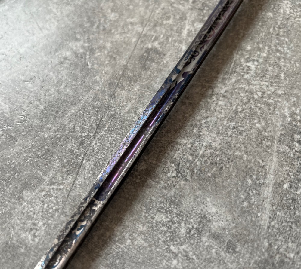Rare Malacca Sword Stick with a Toledo Blade and Quillons View XII