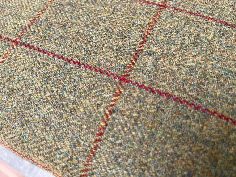Islay Wool Covered Foot Stool View IX
