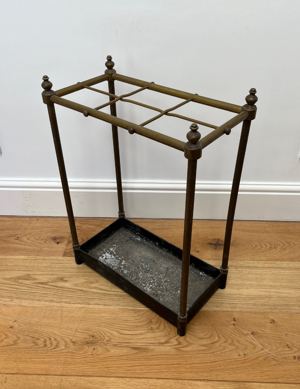 Brass & Cast Iron 6 Section Stick Stand