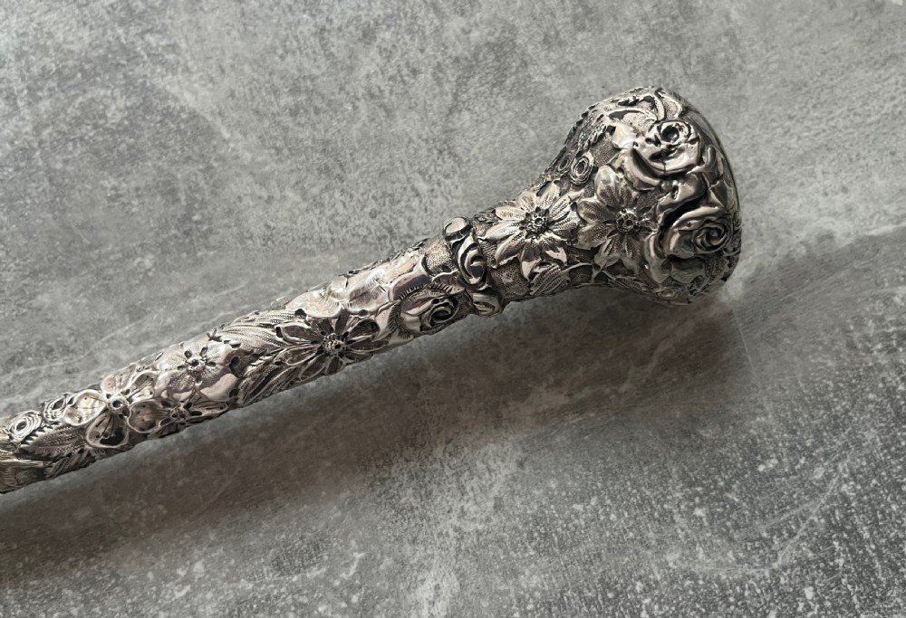 Small Silver Handled Palmwood Sword Stick View VI