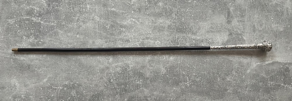 Small Silver Handled Palmwood Sword Stick View XV