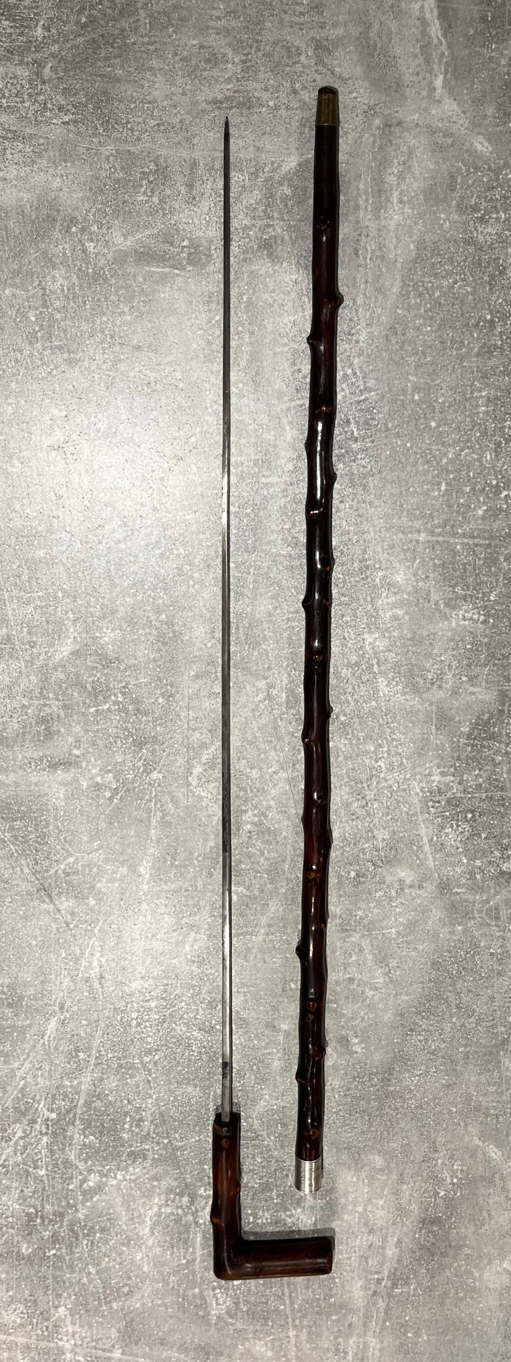 19th Century Briarwood Sword Stick