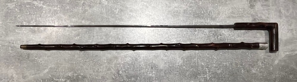 19th Century Briarwood Sword Stick View XIII