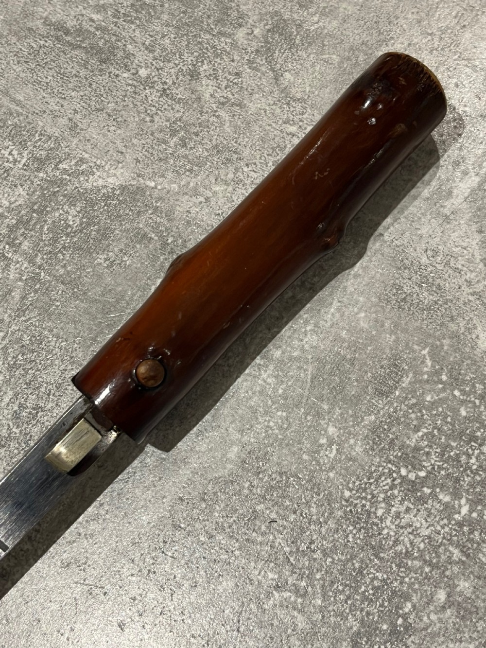 Victorian Briarwood Sword Stick by Howell of London View V