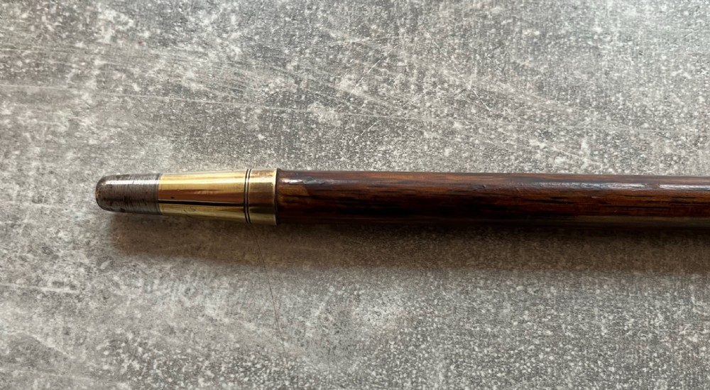 Edwardian Malacca Sword Cane with Silver Knop View XII