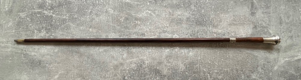 Edwardian Malacca Sword Cane with Silver Knop View XIV