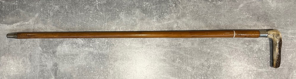Antler Handled Malacca Sword Stick View XVI