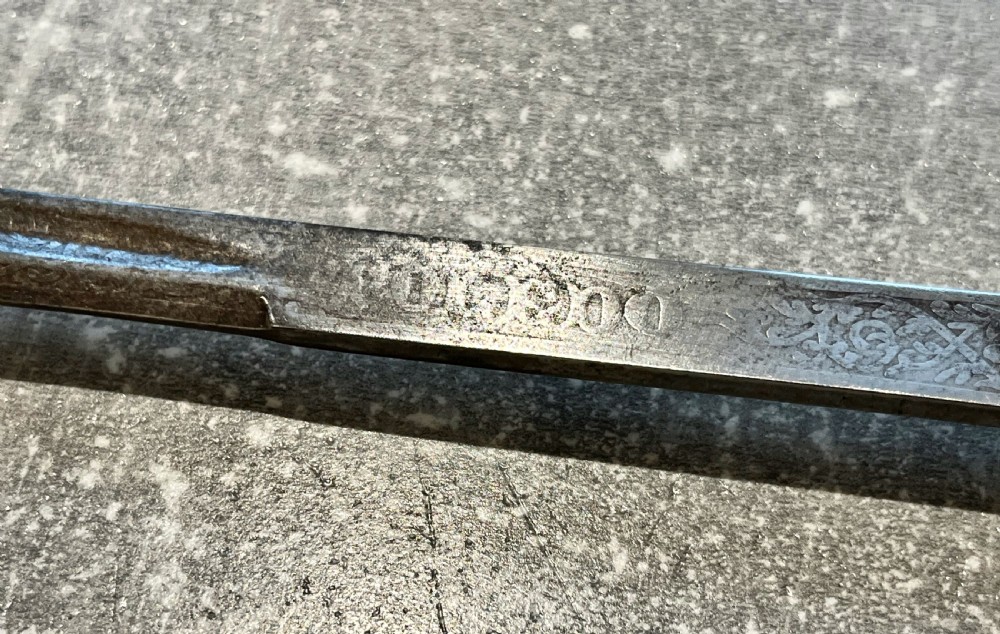 Rare Sword Stick with a Toledo blade and sprung Quillons View III
